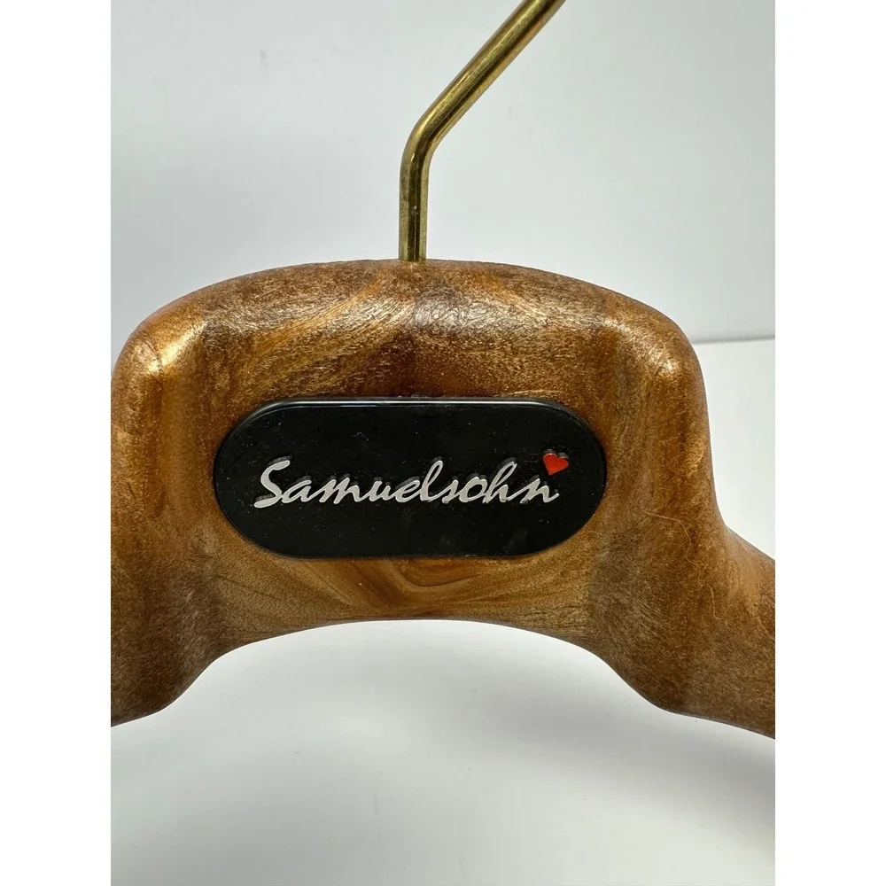 SAMUELSOHN Suit/Coat Hanger Heavy Duty Composite Wood V8